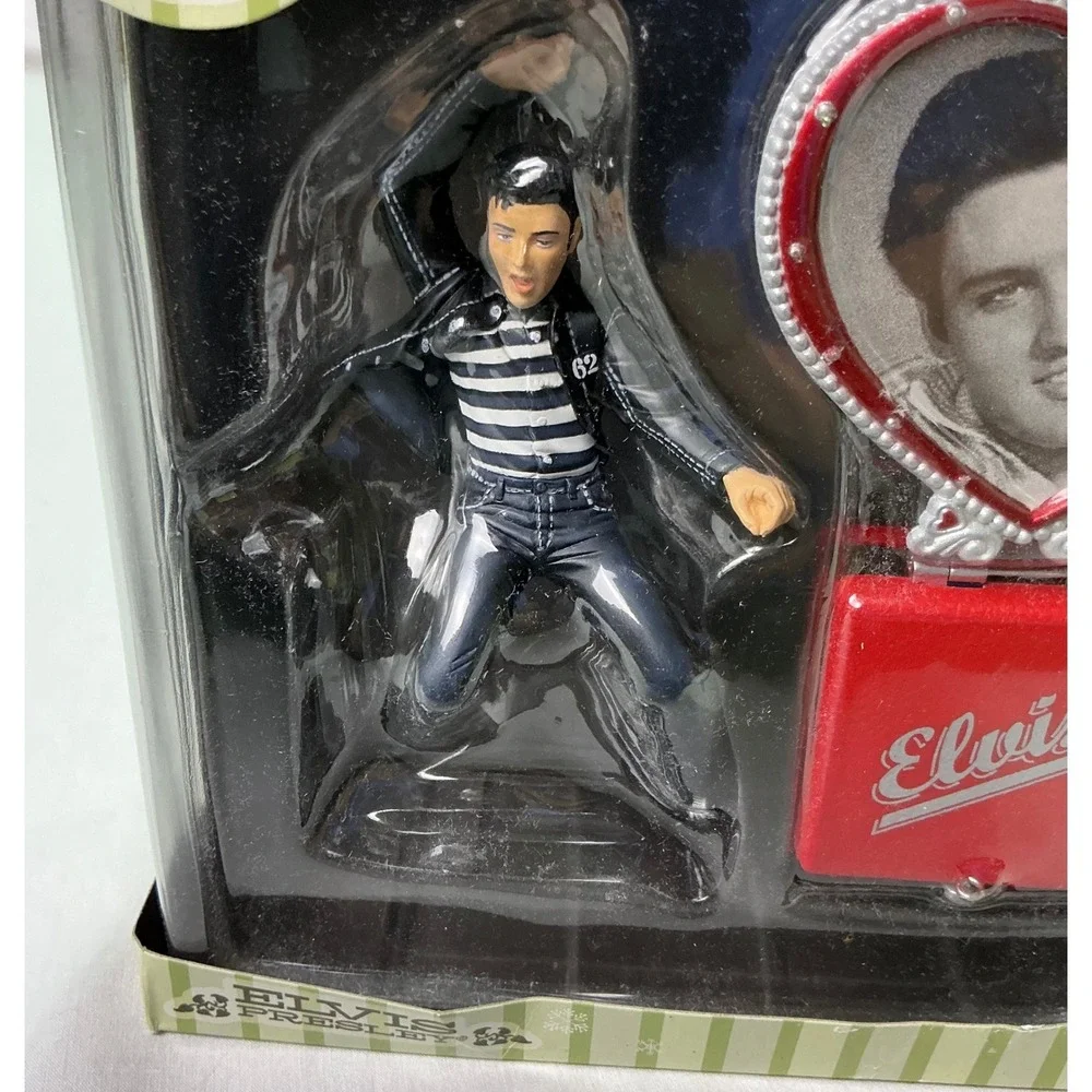 2008 Elvis Presley Jailhouse Rock Christmas Ornament Set American Greetings NIB